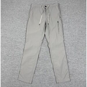 Vuori Pants Mens Small Gray Technical Climber Performance Stretch Hiking Outdoor